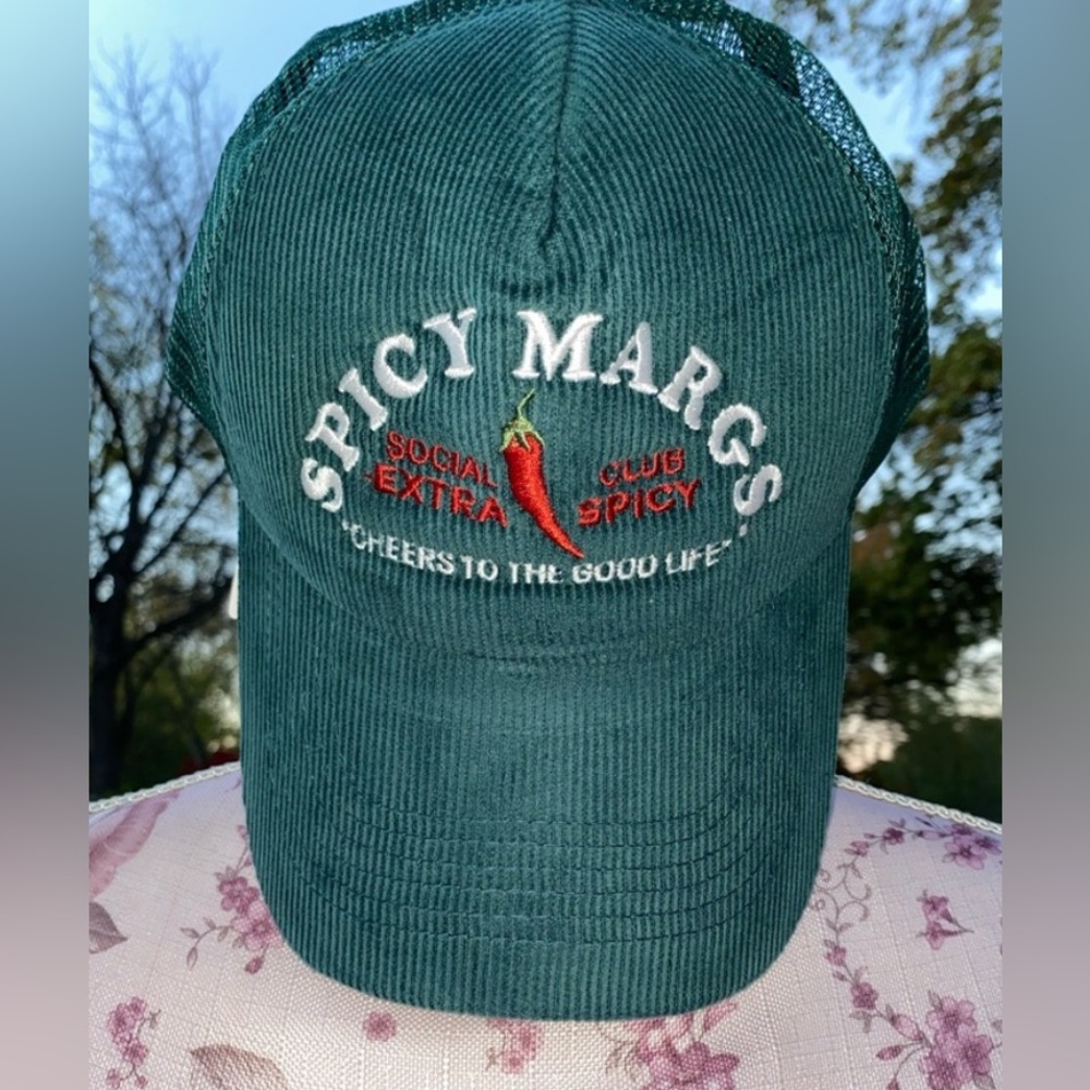Worn/West Spicy Margs Trucker Hat Anthropologie NWT